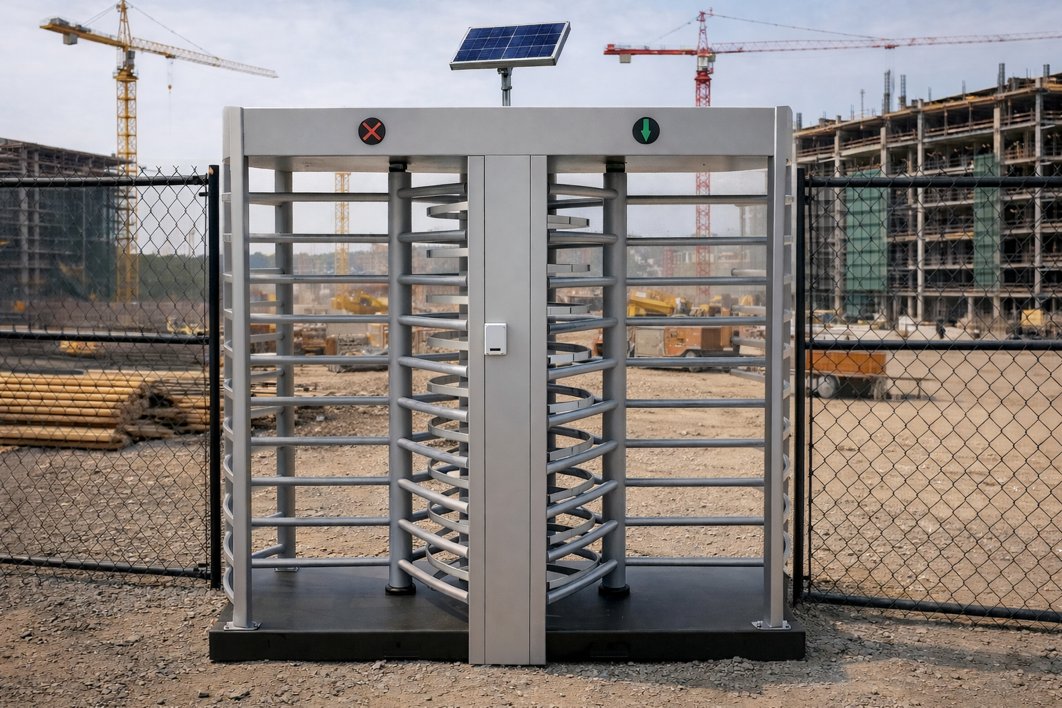 Solar Construction Access Turnstile Pro - Image 2